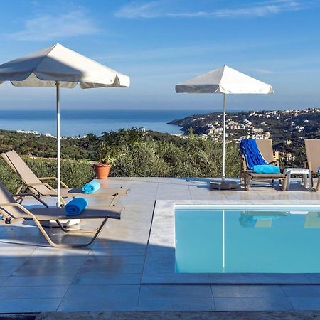 Villa Konstantinos Hilltop Vineyard Escape Almyrida  Exterior photo