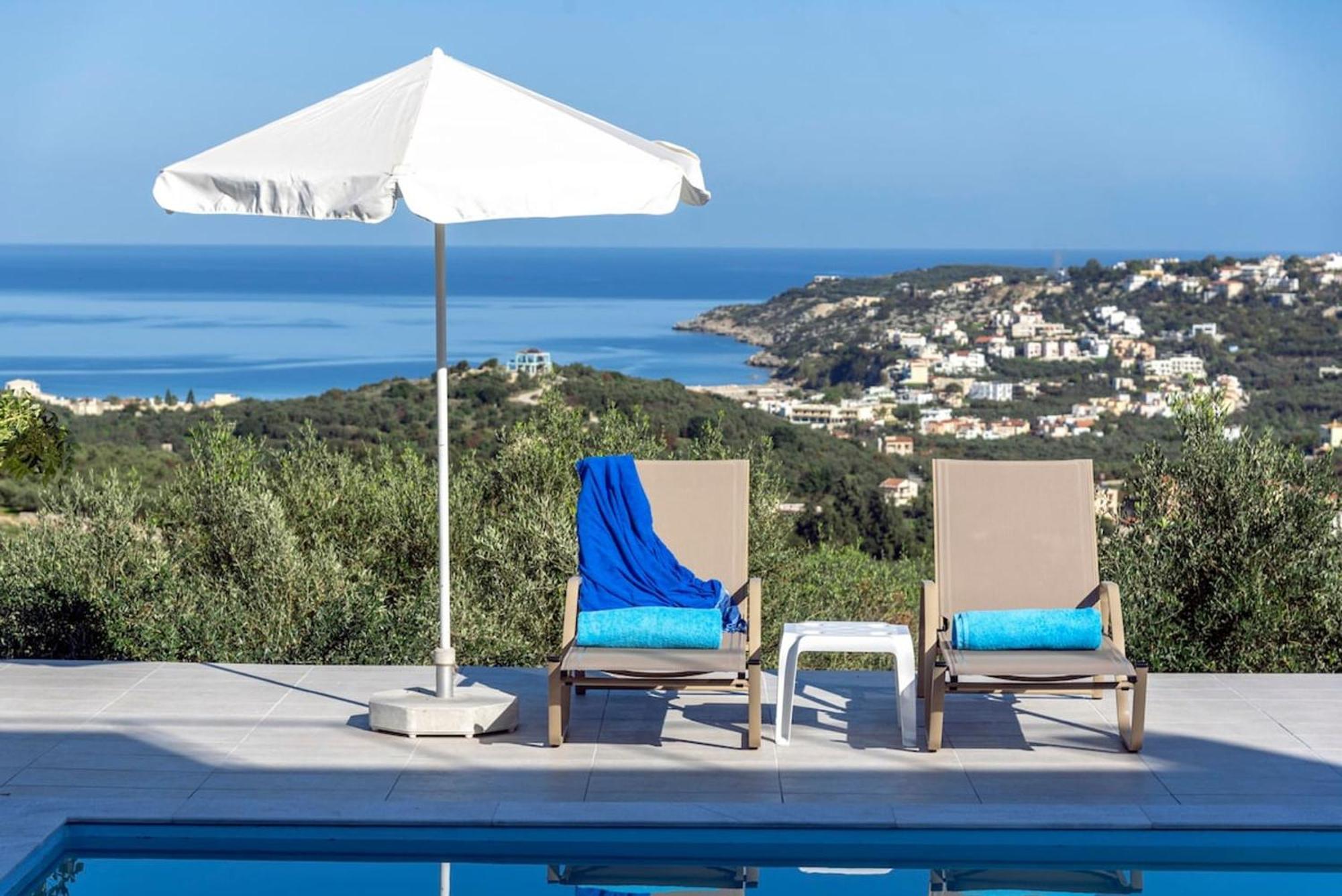 Villa Konstantinos Hilltop Vineyard Escape Almyrida  Exterior photo