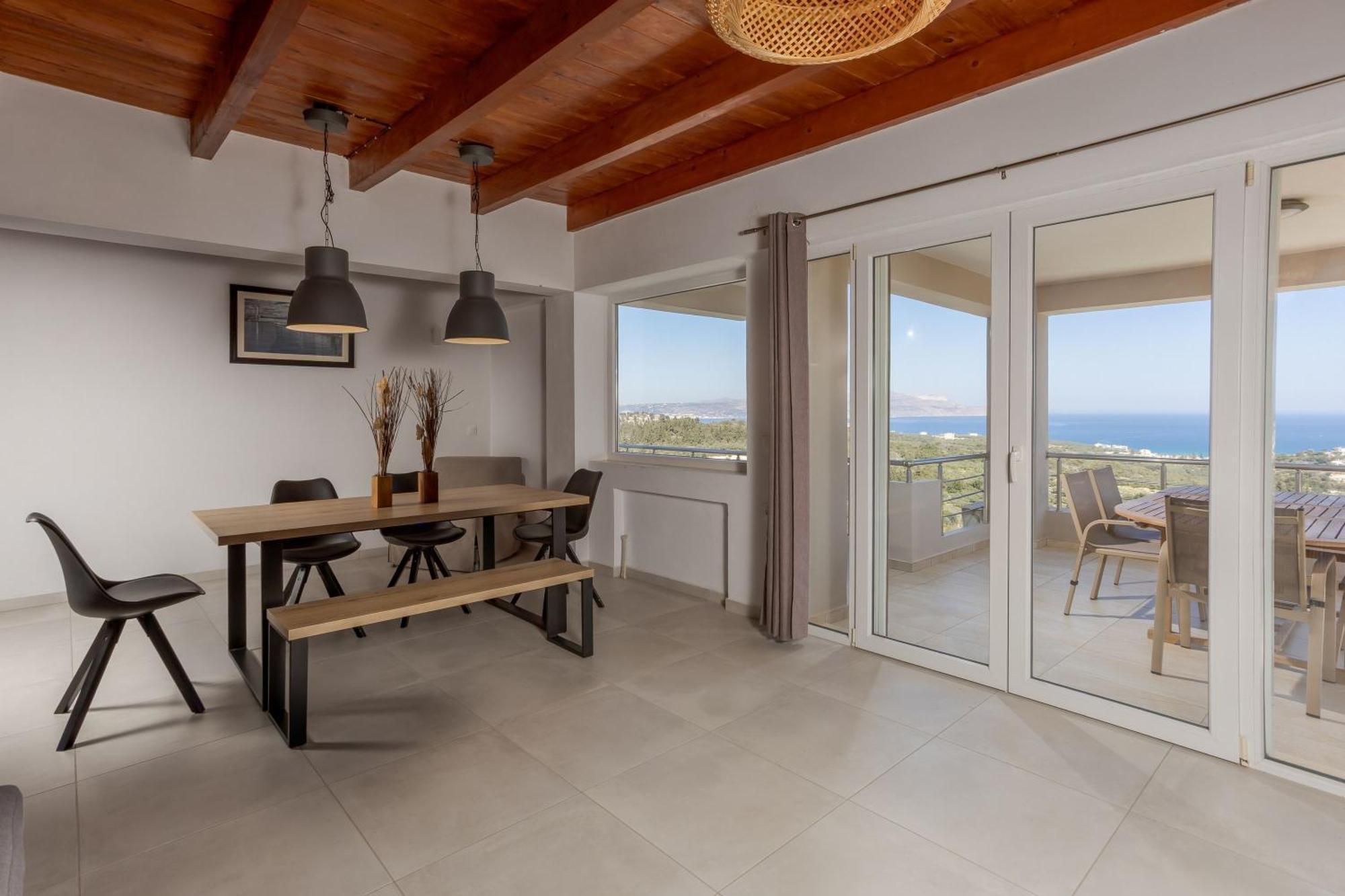 Villa Konstantinos Hilltop Vineyard Escape Almyrida  Exterior photo